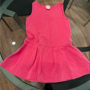 Crewcuts Vibrant Pink Pointe Sleeveless Dress
